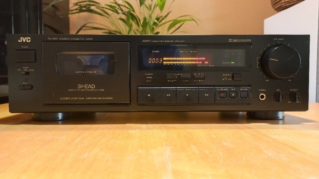 JVC TD-V531 Cassettedeck, Ophalen, JVC