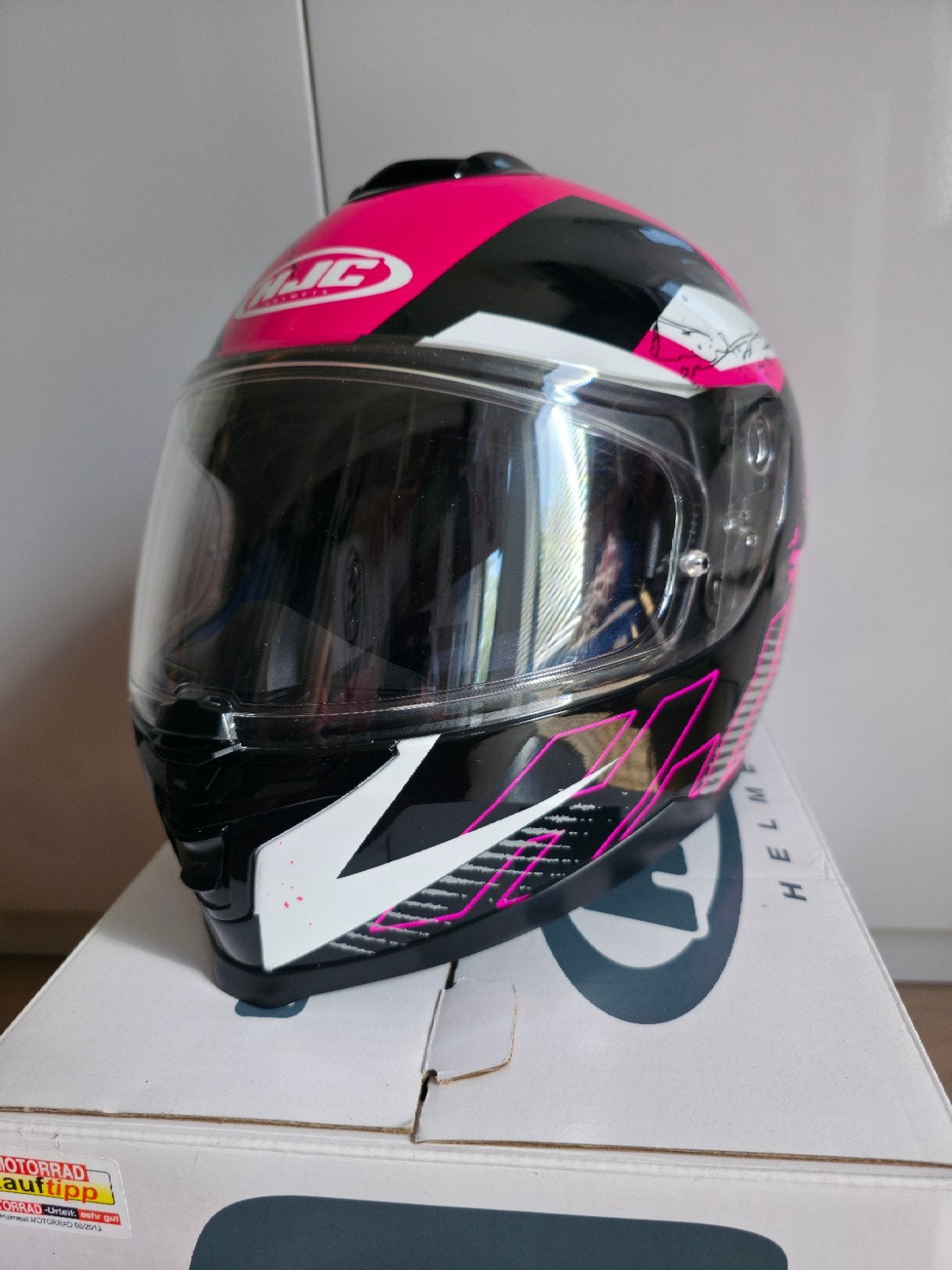 NIEUW - HJC IS-17 Pink Rocket MC8 Motorhelm Dames, Motoren, Kleding | Motorhelmen, HJC, Ophalen of Verzenden, Nieuw zonder kaartje