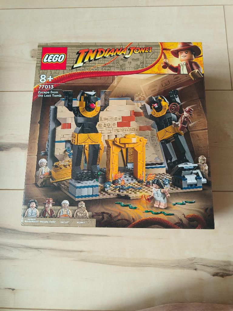 77013 LEGO Indiana Jones Escape from the lost tomb, nieuw, Lego, Nieuw, Ophalen of Verzenden, Complete set