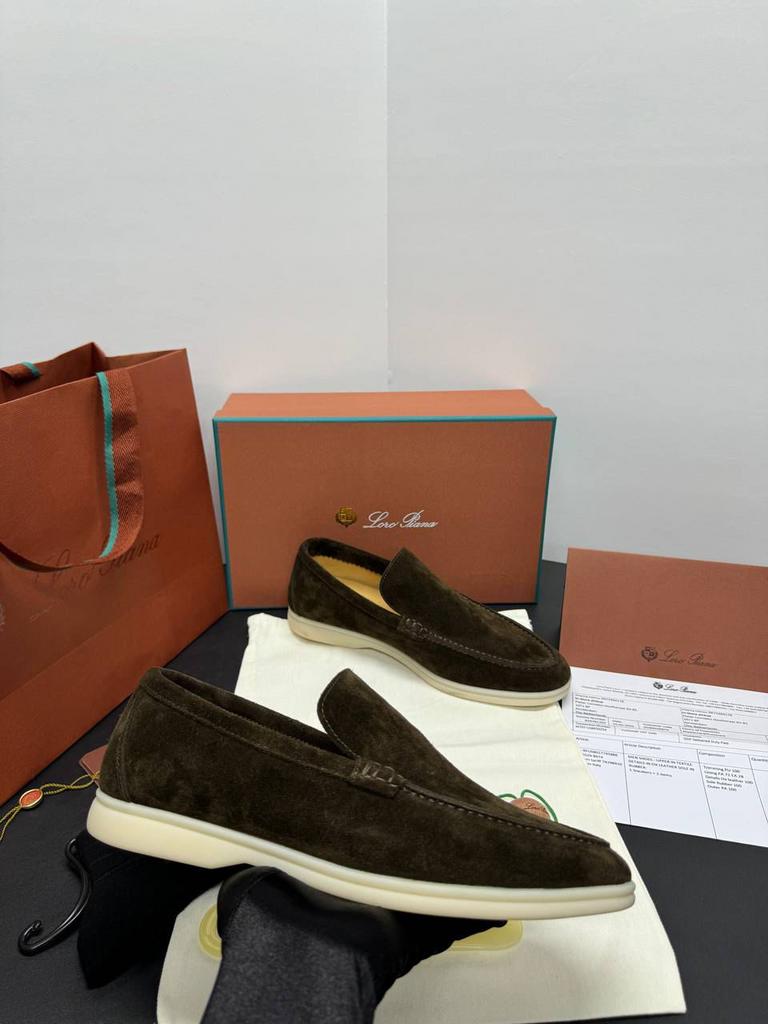 LORO PIANA loafers instappers heren bruin, Ophalen of Verzenden, Zo goed als nieuw, Bruin, Loafers