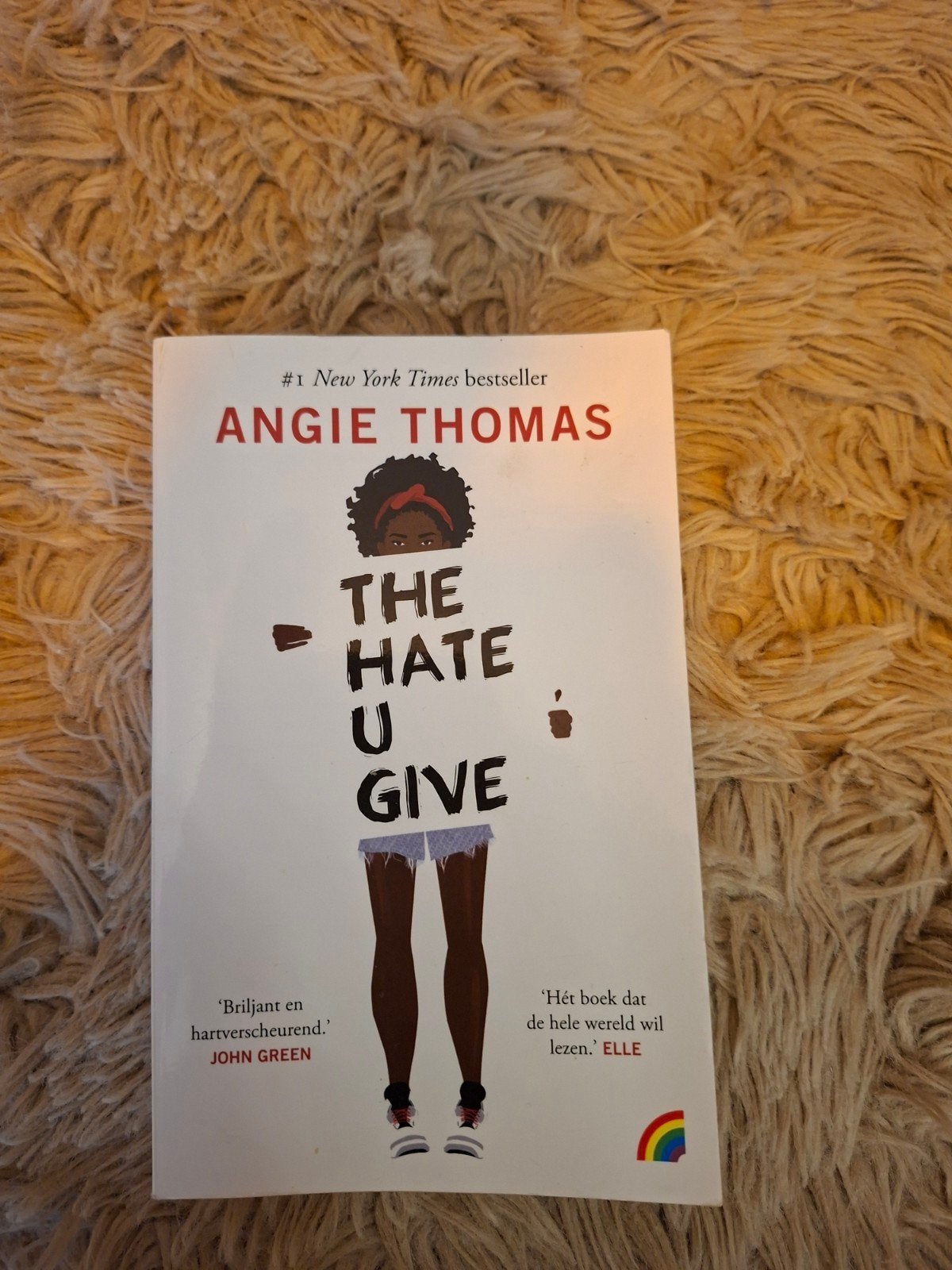 The Hate U Give - Angie Thomas (Nederlandstalig), Boeken, Ophalen of Verzenden, Zo goed als nieuw, Angie Thomas, Nederland