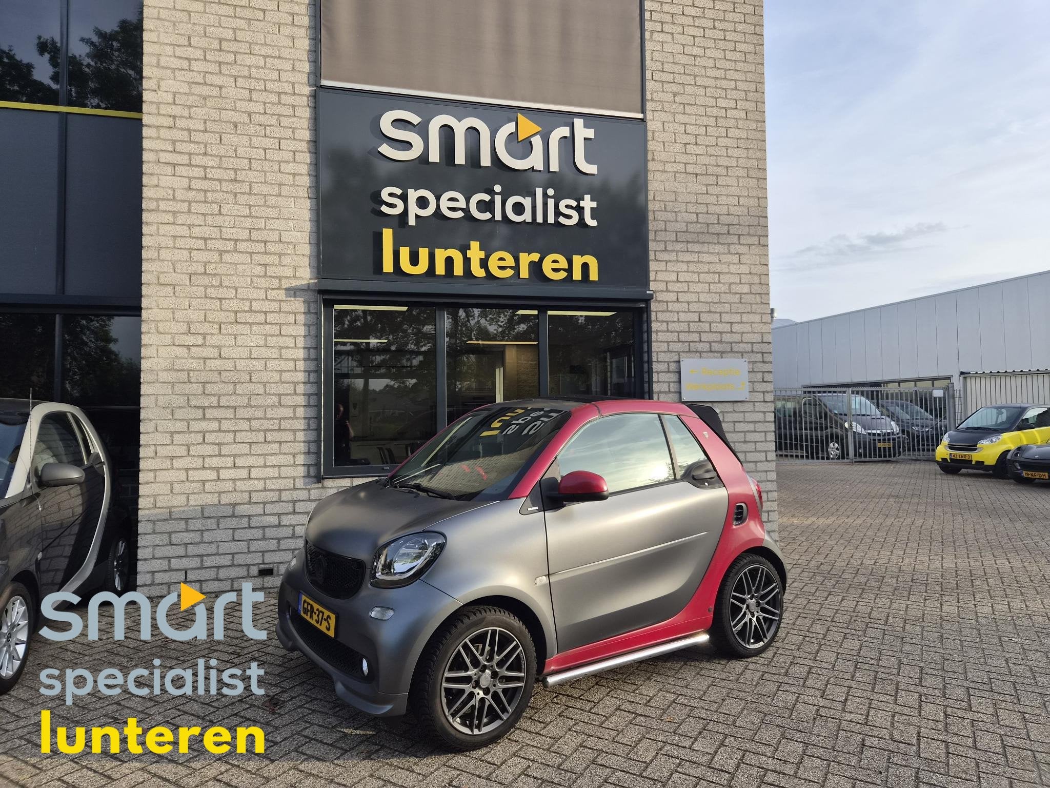 smart fortwo cabrio 1.0 Turbo BRABUS Look! smart fortwo cabr, Auto's, Automaat, 898 cc, Gebruikt, Euro 6
