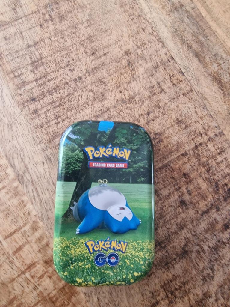 Pokémon Go Snorlax Mini Tin Box (leeg), Ophalen, Gebruikt, Overige typen