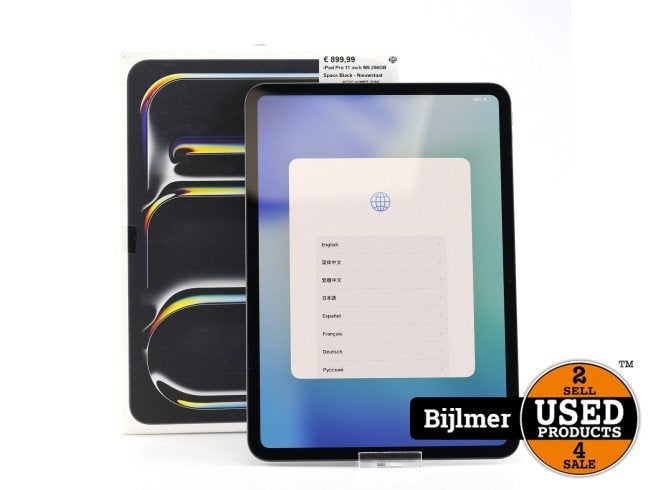 iPad Pro 11 inch M5 256GB Space Black - Nieuwstaat, Apple, Zo goed als nieuw, Support@apple.com, One Apple Park Way
Cupertino, CA 95014
United States