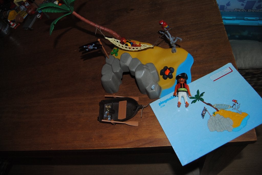 Playmobil 4139: Eiland (mist rotsje), Ophalen of Verzenden, Gebruikt