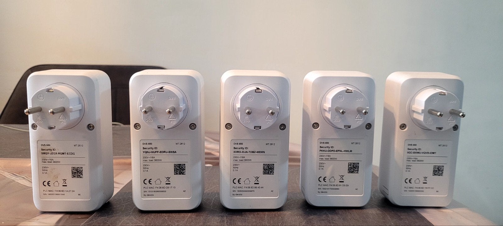 5x DVS650 kpn Powerline Adapters, Ophalen, Gebruikt, DVS