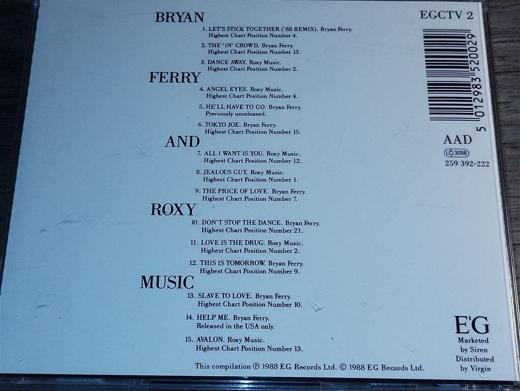 Bryan Ferry With Roxy Music - The Ultimate Collection, Ophalen of Verzenden, Zo goed als nieuw