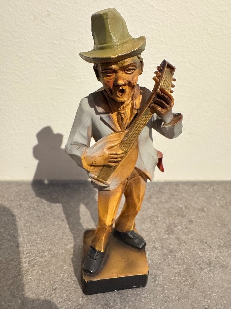 vintage beeldje waldbronn picollo west-Duitsland, Ophalen of Verzenden, Gebruikt, Mens