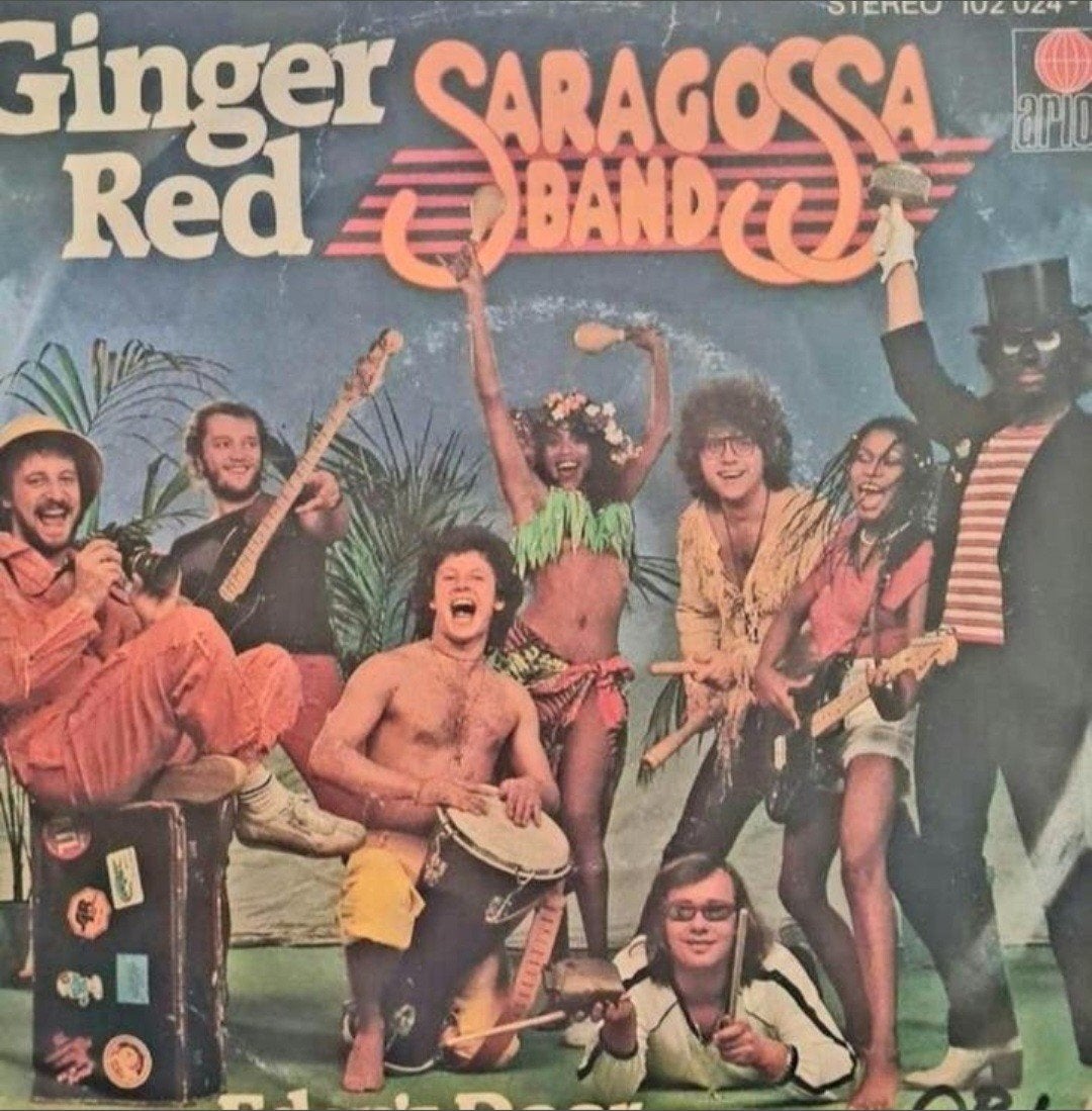 SARAGOSSA BAND  - GINGER RED, Ophalen of Verzenden, Gebruikt