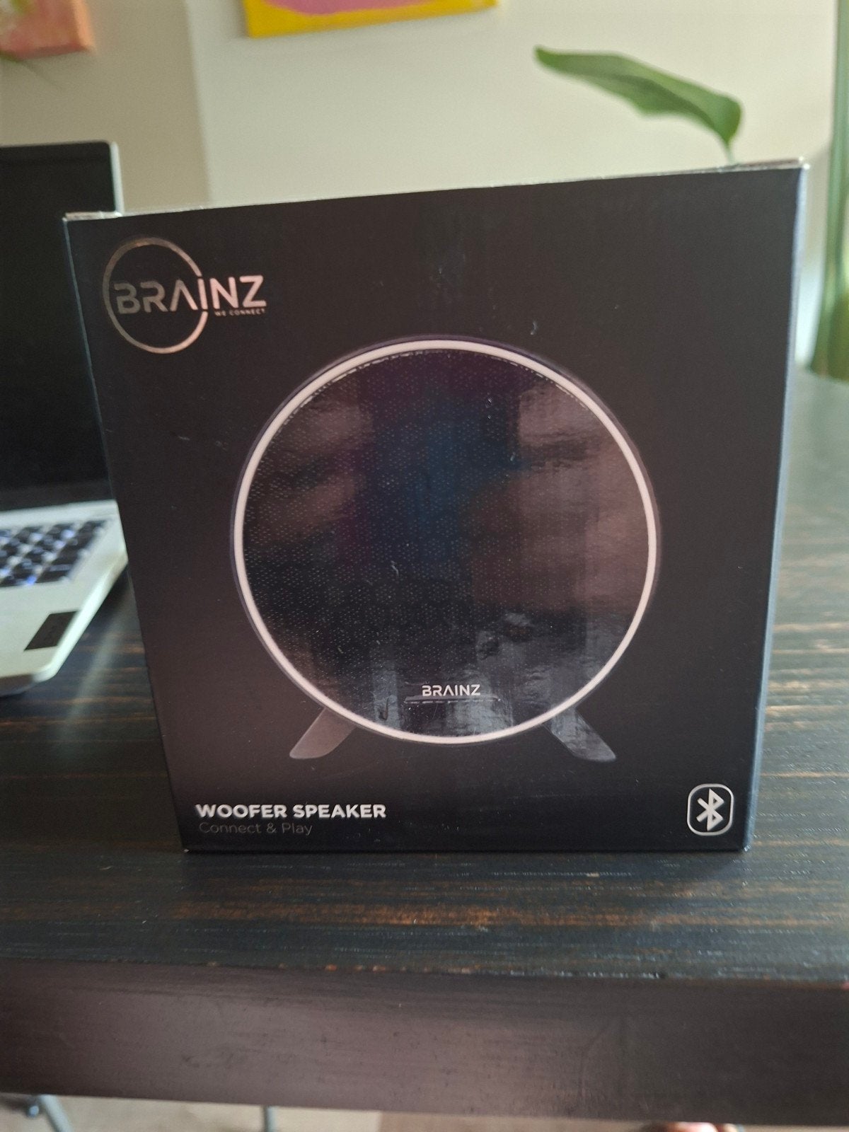 Brainz Woofer Speaker - Compacte Bluetooth Speaker S30, Audio, Tv en Foto, Luidsprekers, Zo goed als nieuw, Draagbare speaker