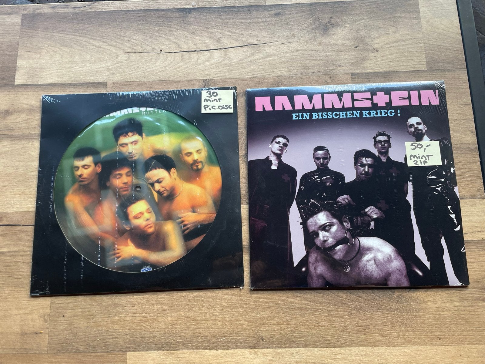 Rammstein Vinyl Collectie: Ein Bisschen Krieg & Liebe War Fü, Cd's en Dvd's, Hard Rock, Geseald, Ophalen of Verzenden, 12 inch