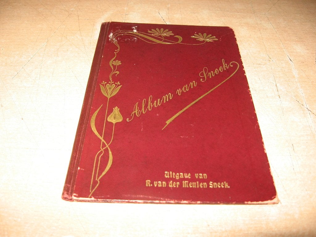 Oud harmonica boekje met 10 foto's van Sneek, Ophalen of Verzenden, 1920 tot 1940, Ongelopen, Friesland