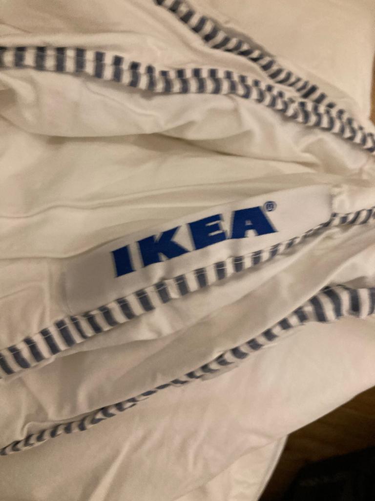 IKEA SMÅSPORRE 4-seizoenen dekbed tweepersoons, Ophalen, Wit, Tweepersoons, Deken of Dekbed