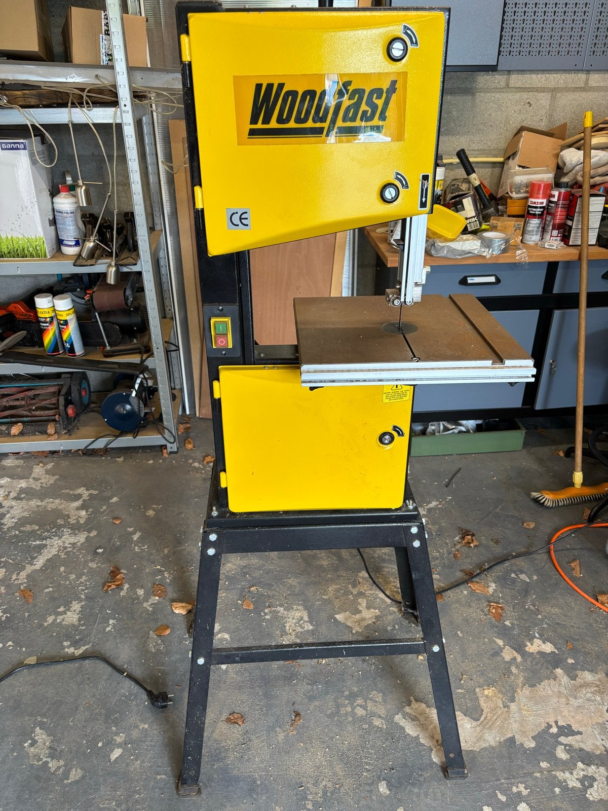 Woodfast BAS250 Lintzaag - Gebruikt maar in goede staat, Ophalen, Gebruikt, 70 mm of meer, Lintzaag