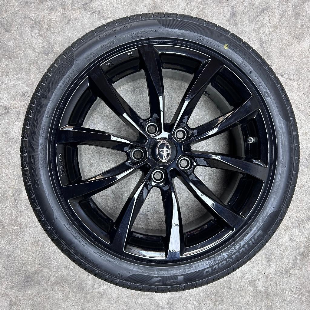 NIEUWE 17 inch originele velgen + zomerbanden Toyota Auris, Auto-onderdelen, Banden en Velgen, Nieuw, Ophalen of Verzenden, Personenwagen