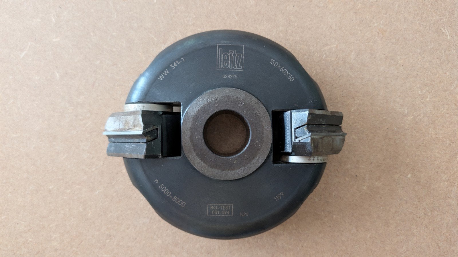 Leitz Verstelbare Afschuinfreeskop - 150x50x30mm, Ophalen of Verzenden, Zo goed als nieuw