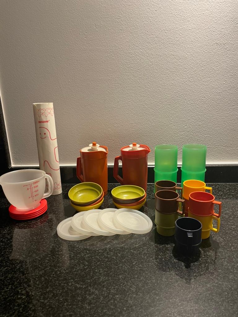 Tupperware kinderserviesje, Ophalen of Verzenden, Gebruikt