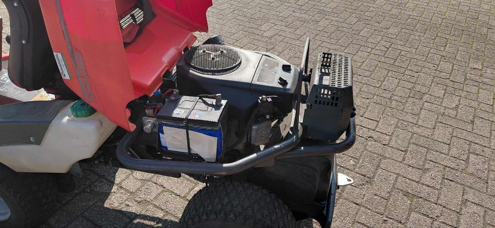Husqvarna Rider ProFlex 21 AWD Zitmaaier, Cirkelmaaier, Gebruikt, Elektrische starter, Ophalen of Verzenden