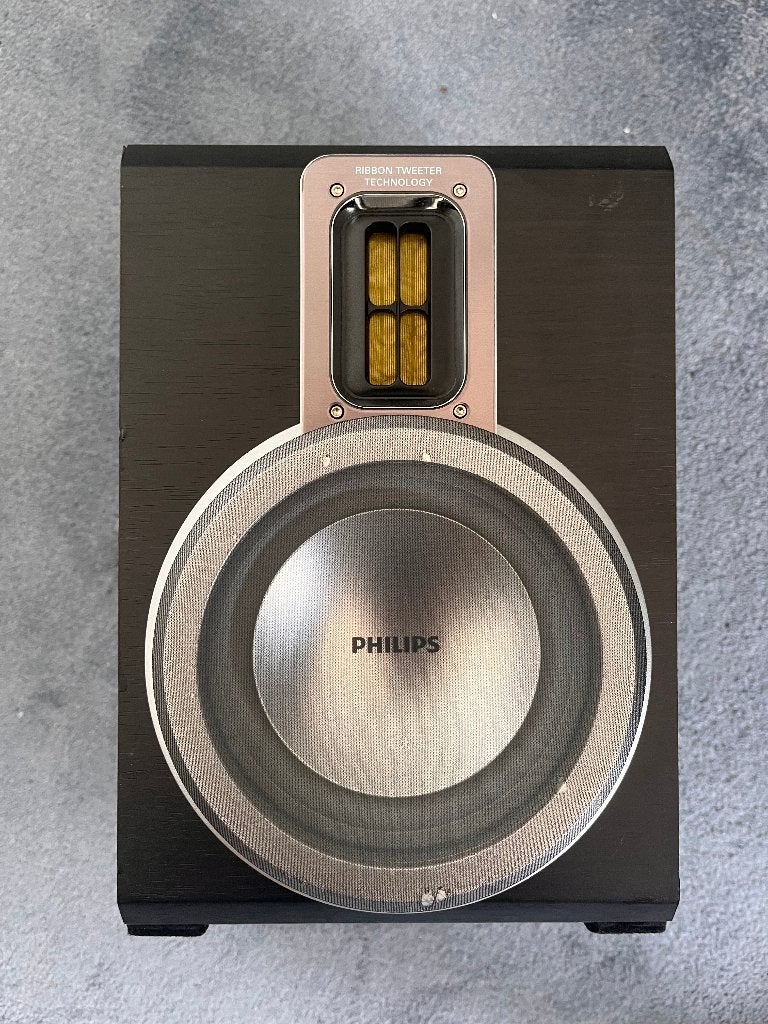 Philips luidsprekers - Ribbon tweeter technology, Ophalen, Philips, Gebruikt, Inclusief kabels