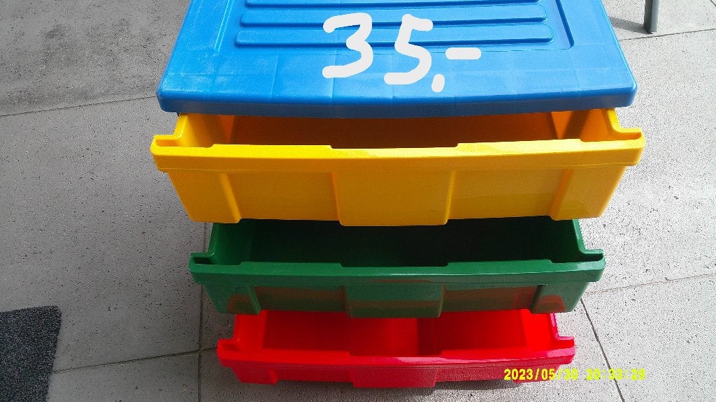 Lego, Duplo of ander speelgoed opberg- kastje ., Ophalen of Verzenden, Zo goed als nieuw, Lego