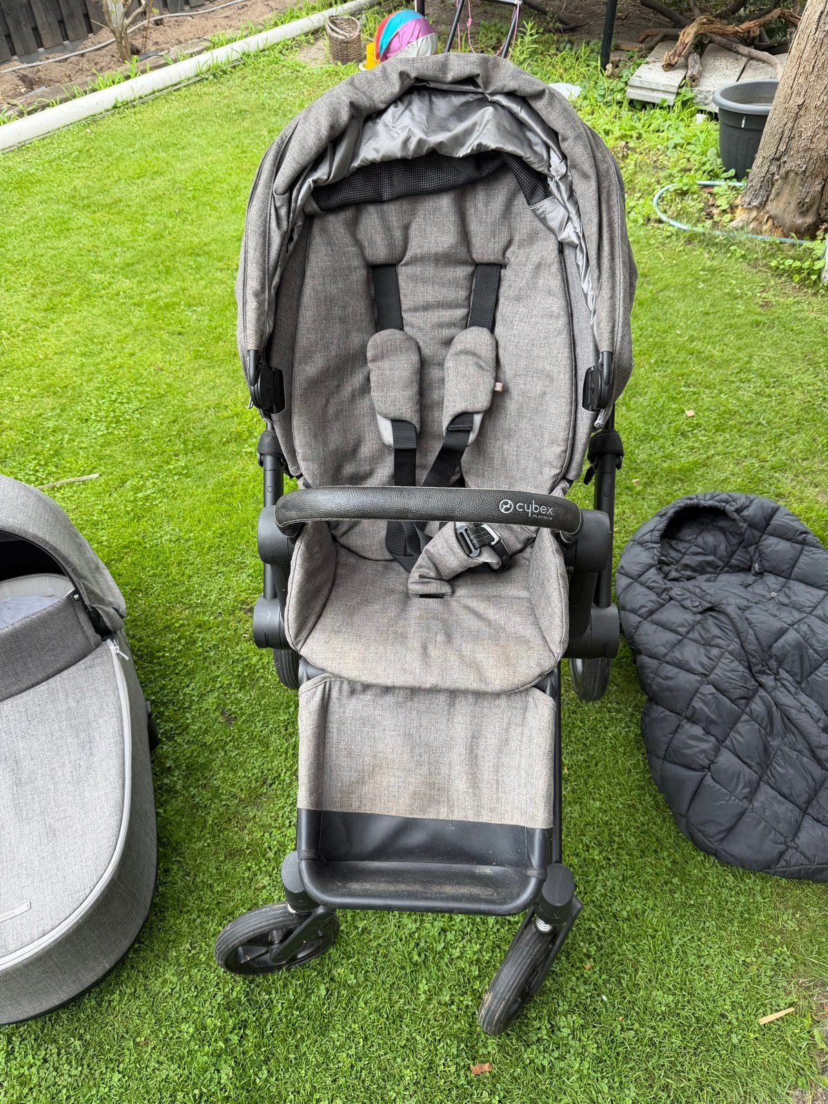 Cybex Priam Combiwagen met Reiswieg en Accessoires, Ophalen of Verzenden, Zo goed als nieuw, Combiwagen, Met reiswieg