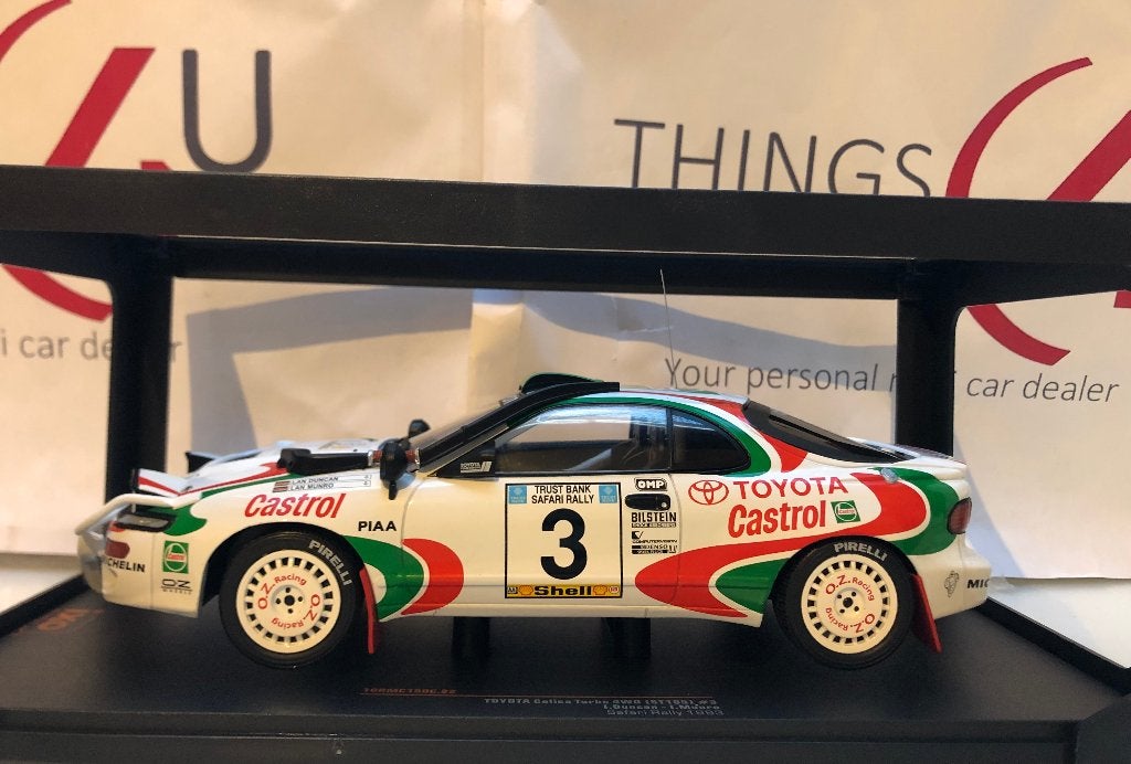 Ixo 1:18 Toyota Celica Turbo 4WD (ST185) Safari Rally 1993, Ophalen of Verzenden, Nieuw, Auto, Overige merken