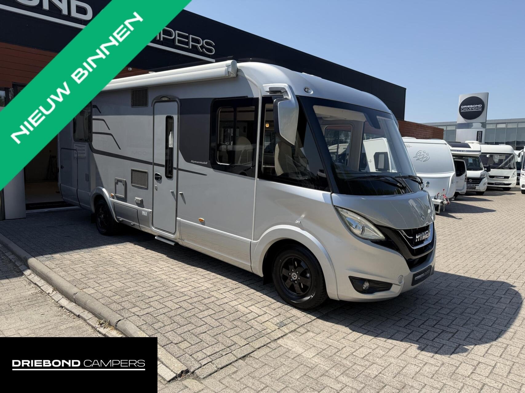 Hymer BML-I 790 MasterLine Lithium Omvormer Zonnepaneel 2X A, Airbags, 7 tot 8 meter, Bedrijf, Diesel