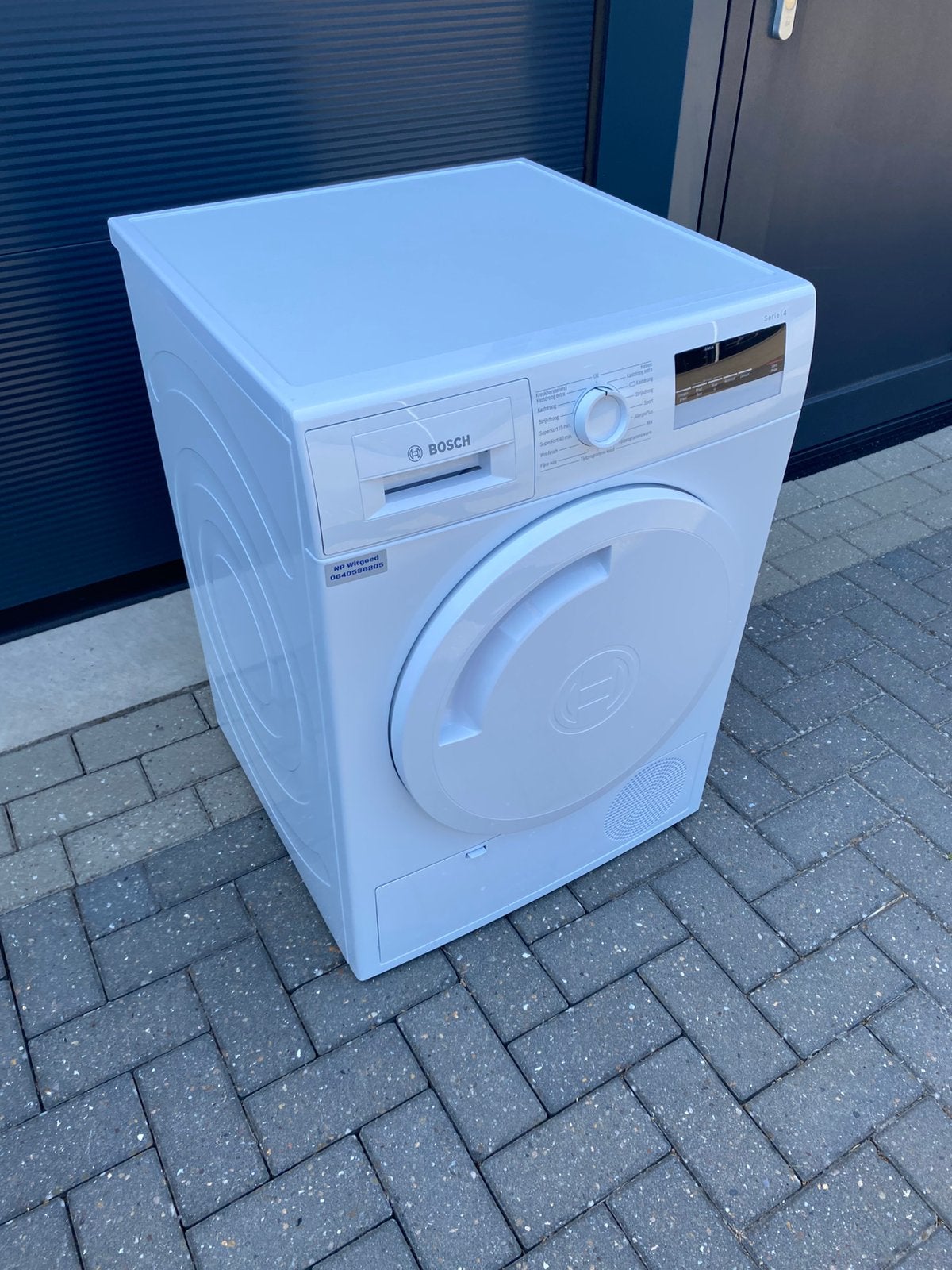 Bosch Serie 4 CondensDroger 8KG Nieuwstaat! Garantie!, Ophalen, Anti-kreukfase, 8 tot 10 kg, Zo goed als nieuw