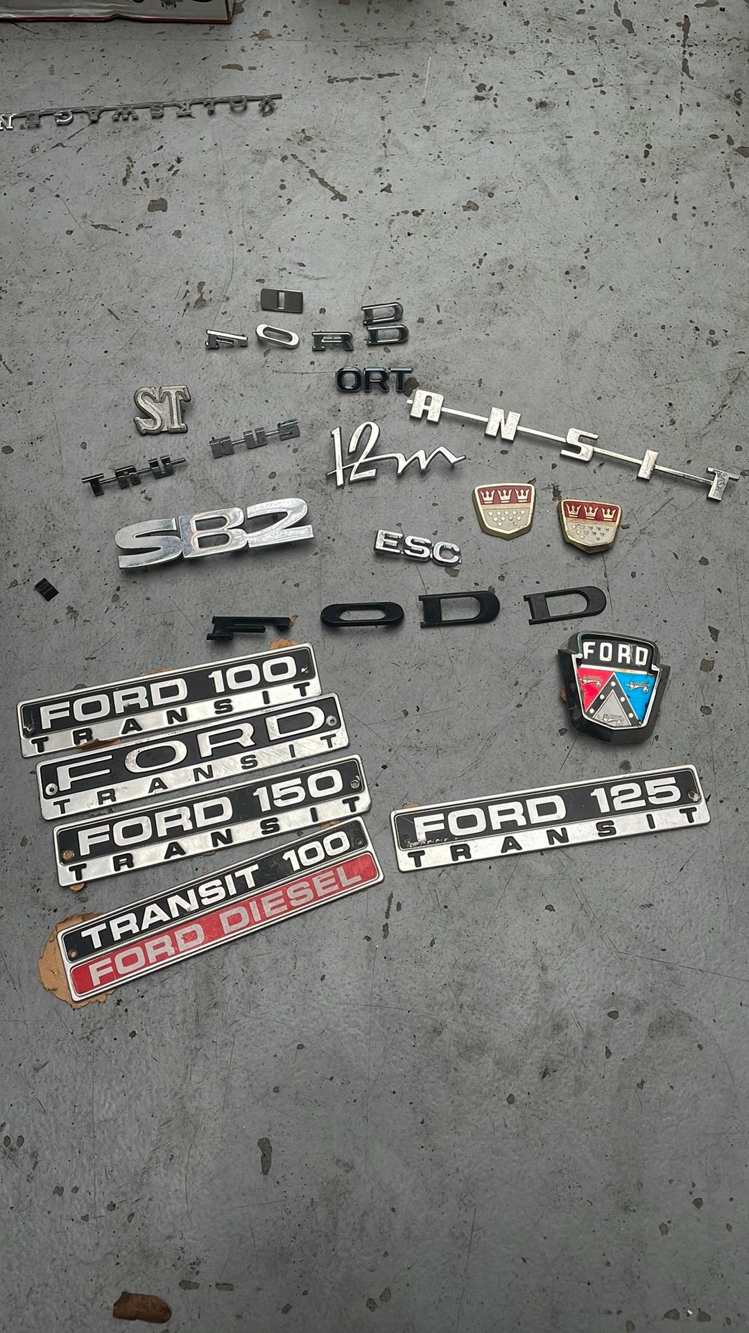 Diverse Ford emblemen, Ophalen of Verzenden, Ford