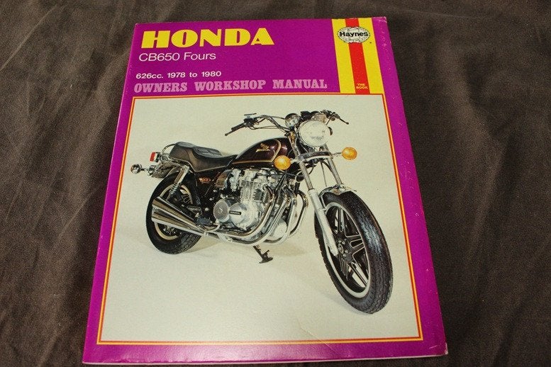 Honda CB650 Z A CA fours 1978-1980 werkplaatsboek manual, Motoren, Ophalen of Verzenden, Honda
