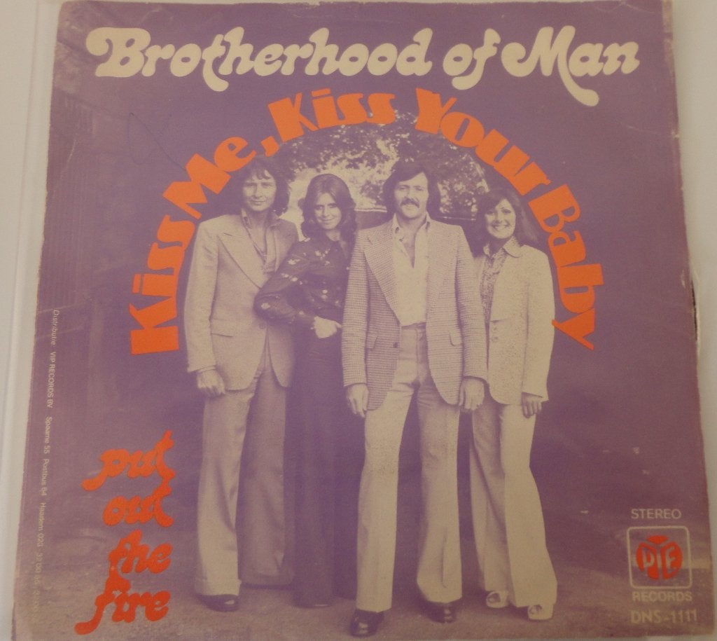 Brotherhood of Man > Kiss me Kiss your baby, Ophalen of Verzenden, Gebruikt, 7 inch, Pop