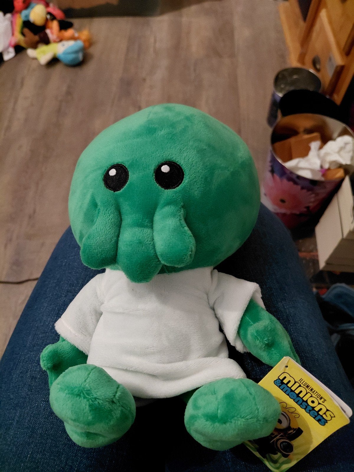 Goomi Minions and Monsters knuffel, Groen, Overige merken, Overige karakters, Overige typen
