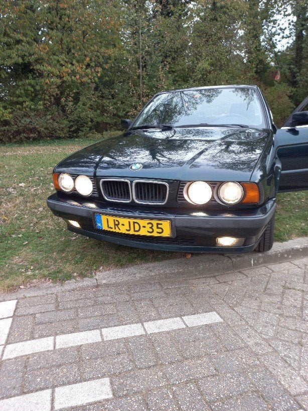 BMW 5-Serie 1.8 I 518 1995 Groen, Achterwielaandrijving, 700 kg, 1796 cc, Origineel Nederlands