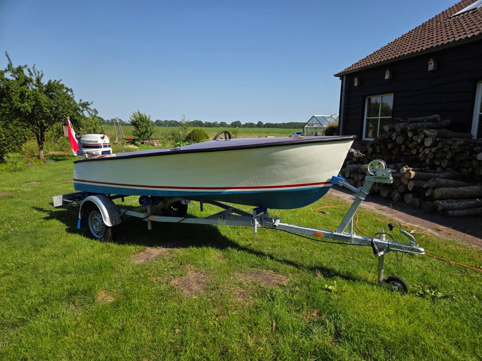 Exclusieve mahoniehouten klassieke speedboot – Riva-stijl, Watersport en Boten, Overige merken, 4 m, 1 m, Nieuw