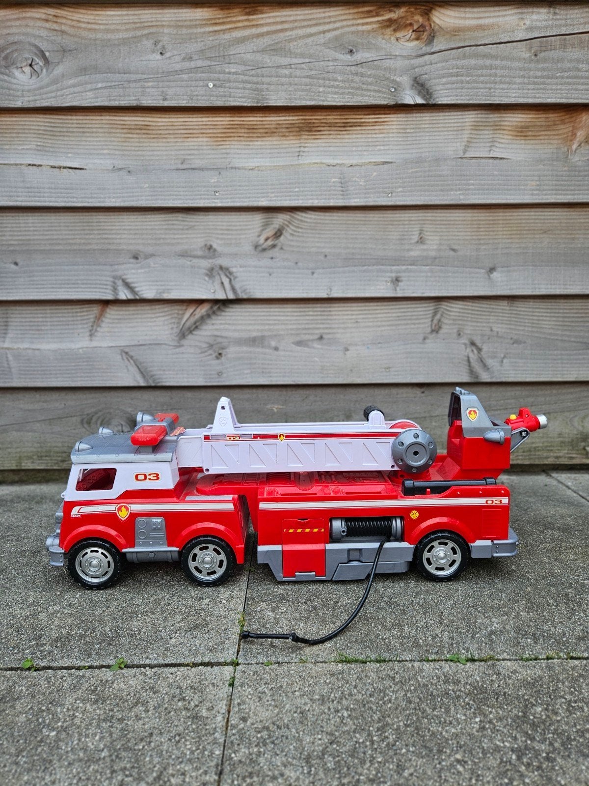 Grote Paw Patrol Marshall Brandweerwagen Speelgoed, Ophalen, Gebruikt