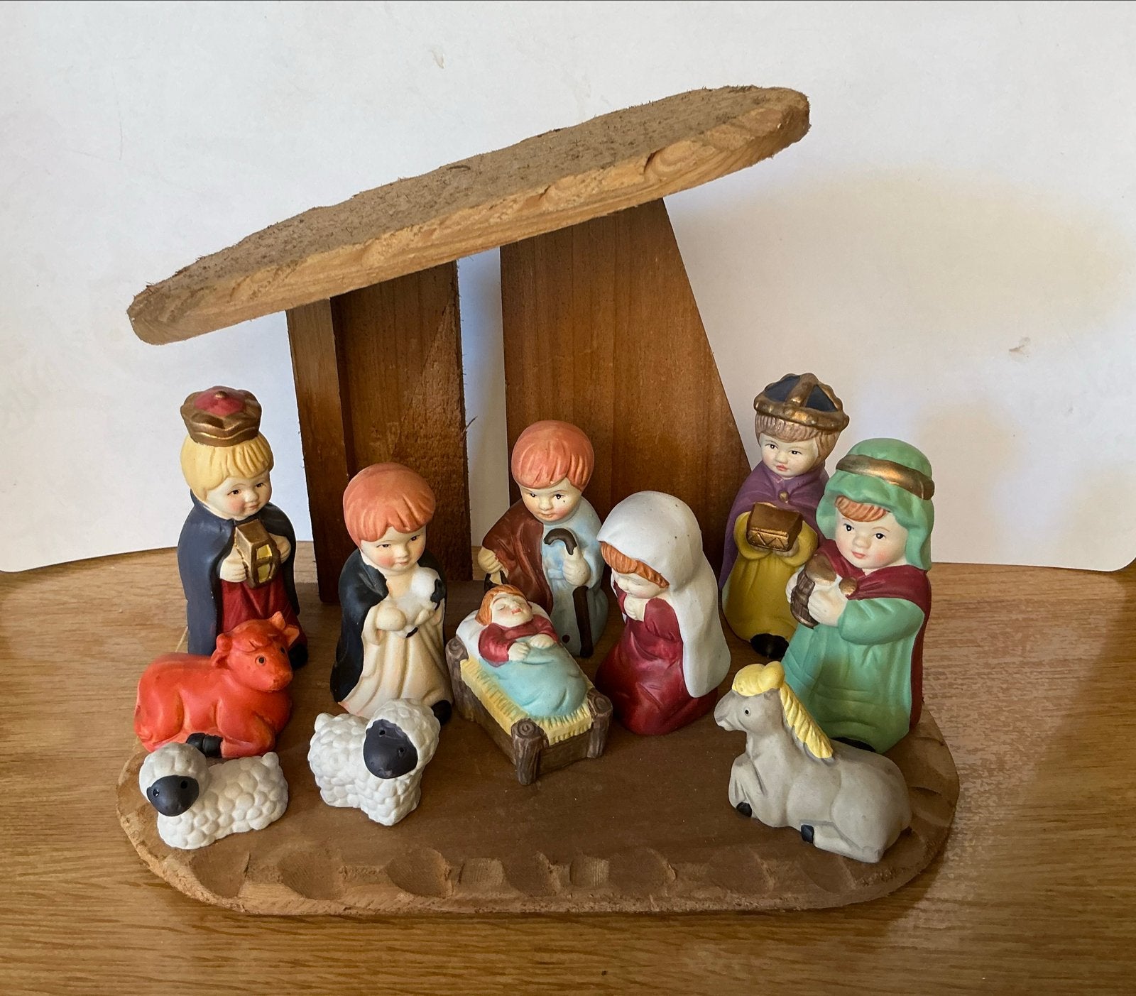 Kerststalletje, Ophalen of Verzenden, Gebruikt