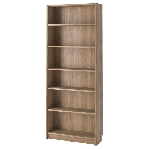 Houten Boekenkast met 6 Planken - Zo goed als nieuw, Ophalen, Met plank(en), 200 cm of meer, 50 tot 100 cm