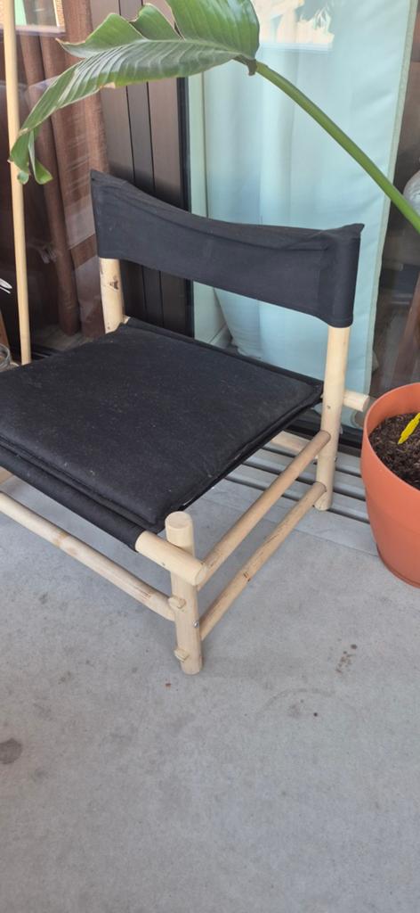 IKEA Jassa stoel, ontworpen door Piet Hein Eek, Ophalen, Gebruikt, Zwart, Stof