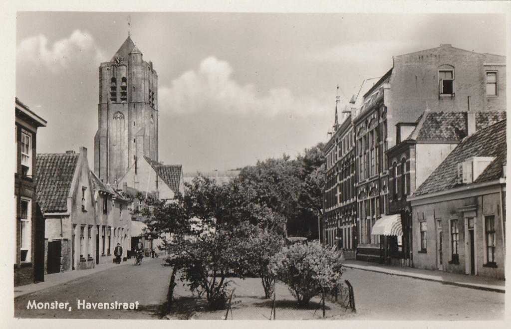 MONSTER  HAVENSTRAAT ECHTE  FOTO 1940 NR   686, Verzenden, 1940 tot 1960, Ongelopen, Zuid-Holland