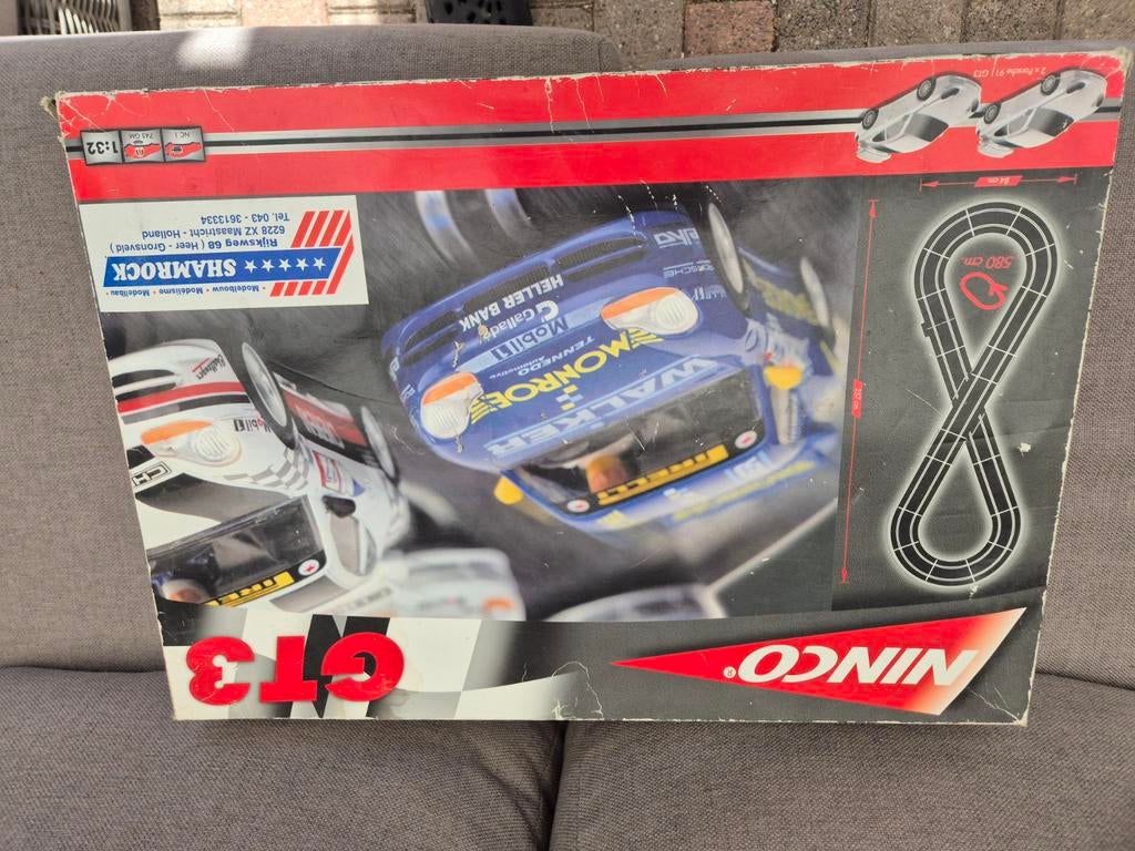 NINCO GT3 Racebaan met 2 auto's - Complete set, Overige merken, Ophalen of Verzenden, Elektrisch, Racebaan