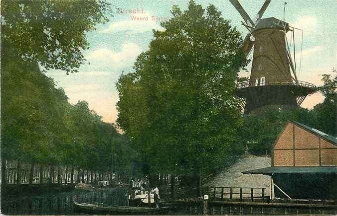 301-006-025 Utrecht Weerd Singel, Verzenden, Voor 1920, Utrecht