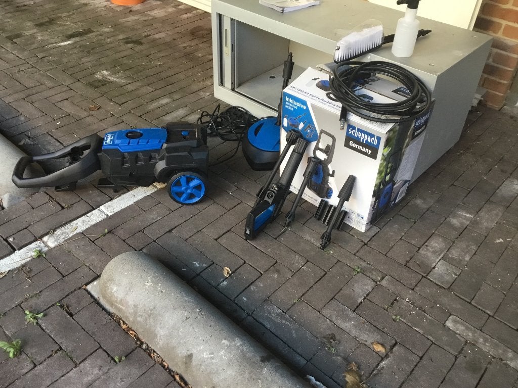 Hoogdruk apparaat Scheppach, Ophalen, Zo goed als nieuw, Elektrisch, Overige merken