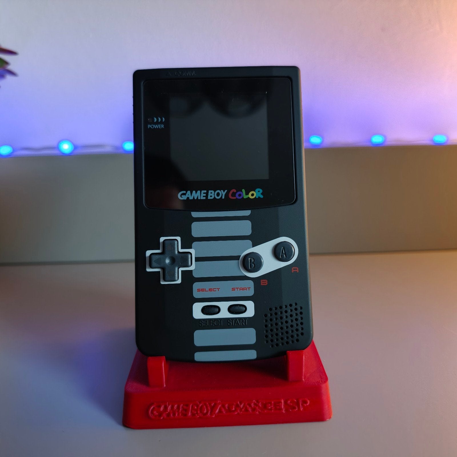 Game Boy Color met IPS scherm en game, Ophalen of Verzenden, Zo goed als nieuw, Game Boy Color