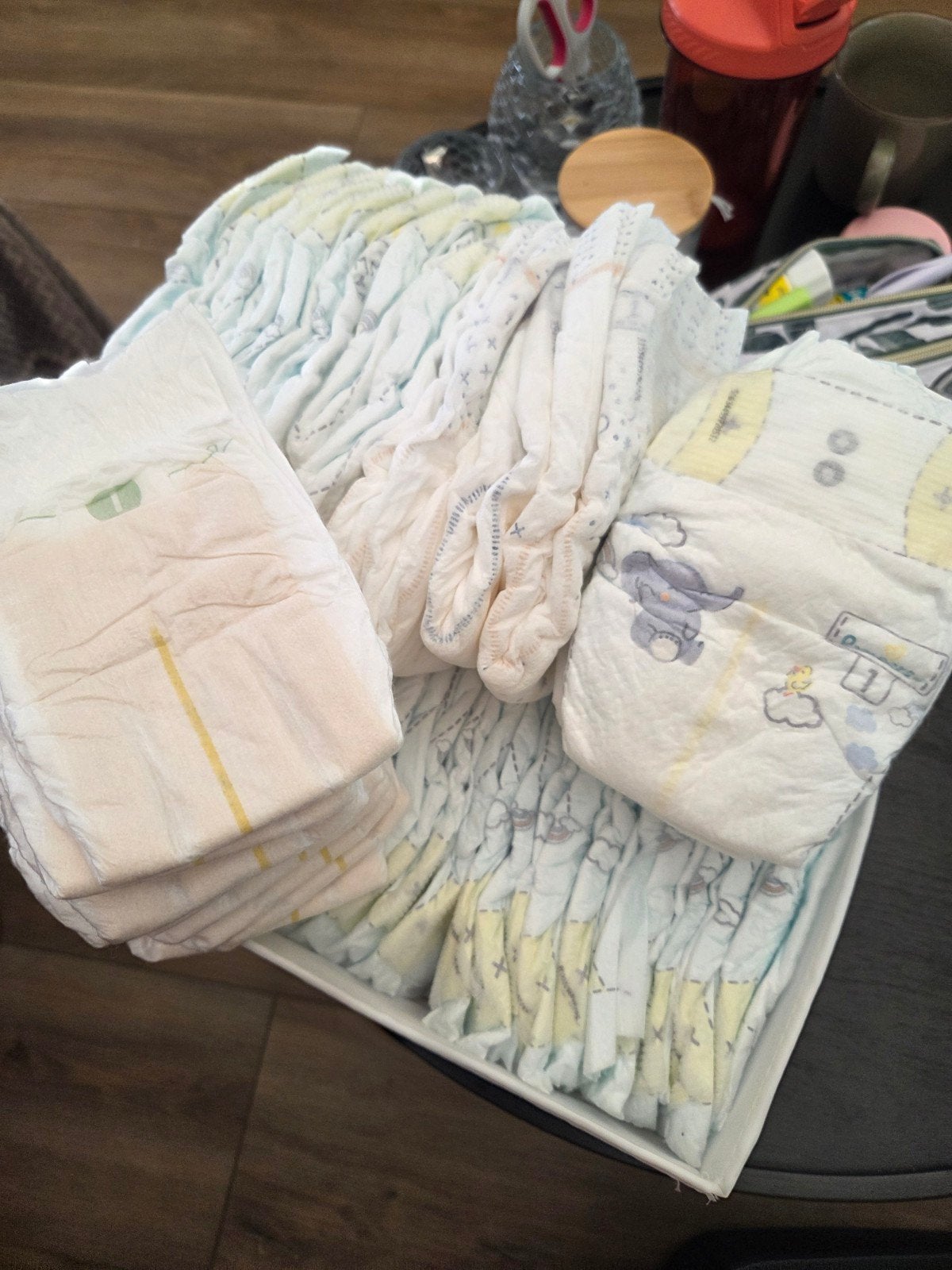 +/- 70 Maat 1 luiers pampers en kruidvat, Ophalen of Verzenden, Nieuw