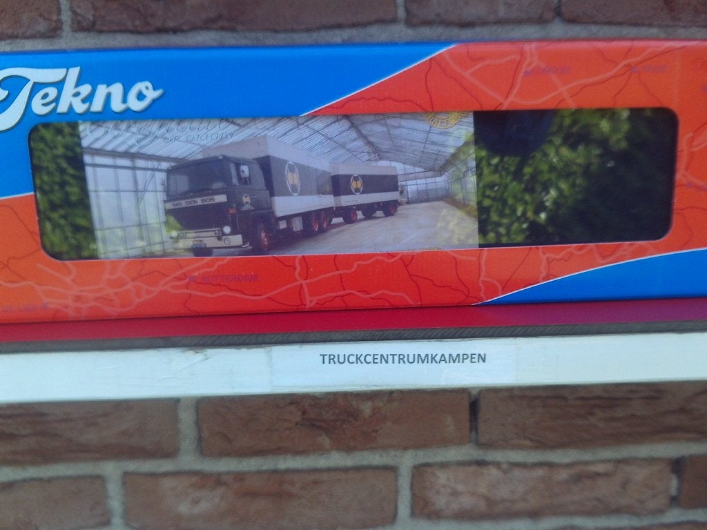 Tekno  Scania  141  Motorwagen  van  van  den  Bos., Ophalen of Verzenden, Nieuw, Bus of Vrachtwagen, Tekno