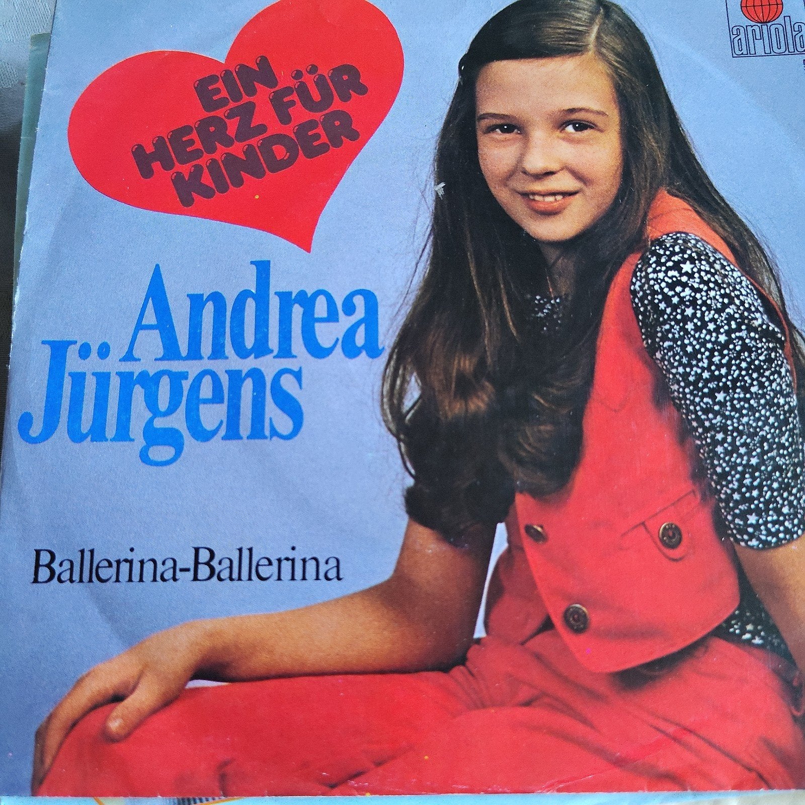 Andrea Jürgens - Ein Herz für Kinder  Ballerina-Ballerina, Gebruikt, 7 inch, EP, Schlager