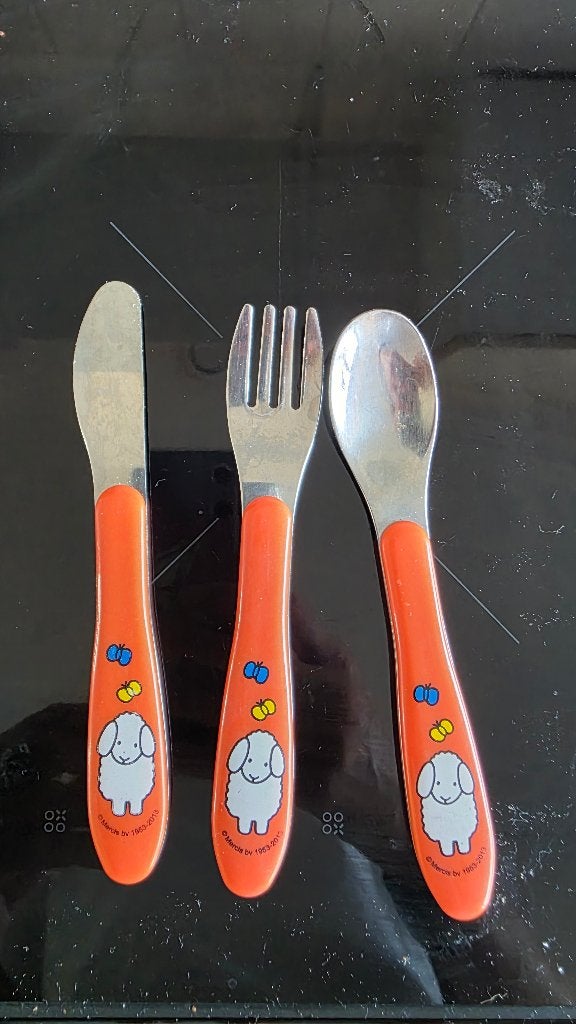 Nijntje kinder bestek, Ophalen, Kinderbestek, Bestekset, Zo goed als nieuw