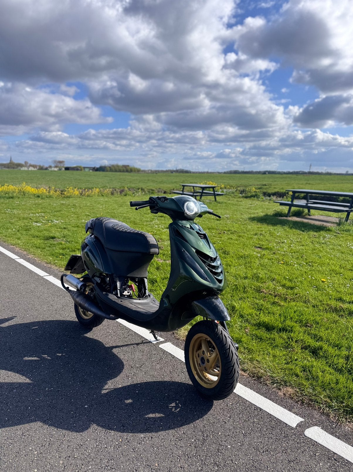 Zip sp h20 70cc 7t, Ophalen, Zo goed als nieuw, Tweetakt, Zip
