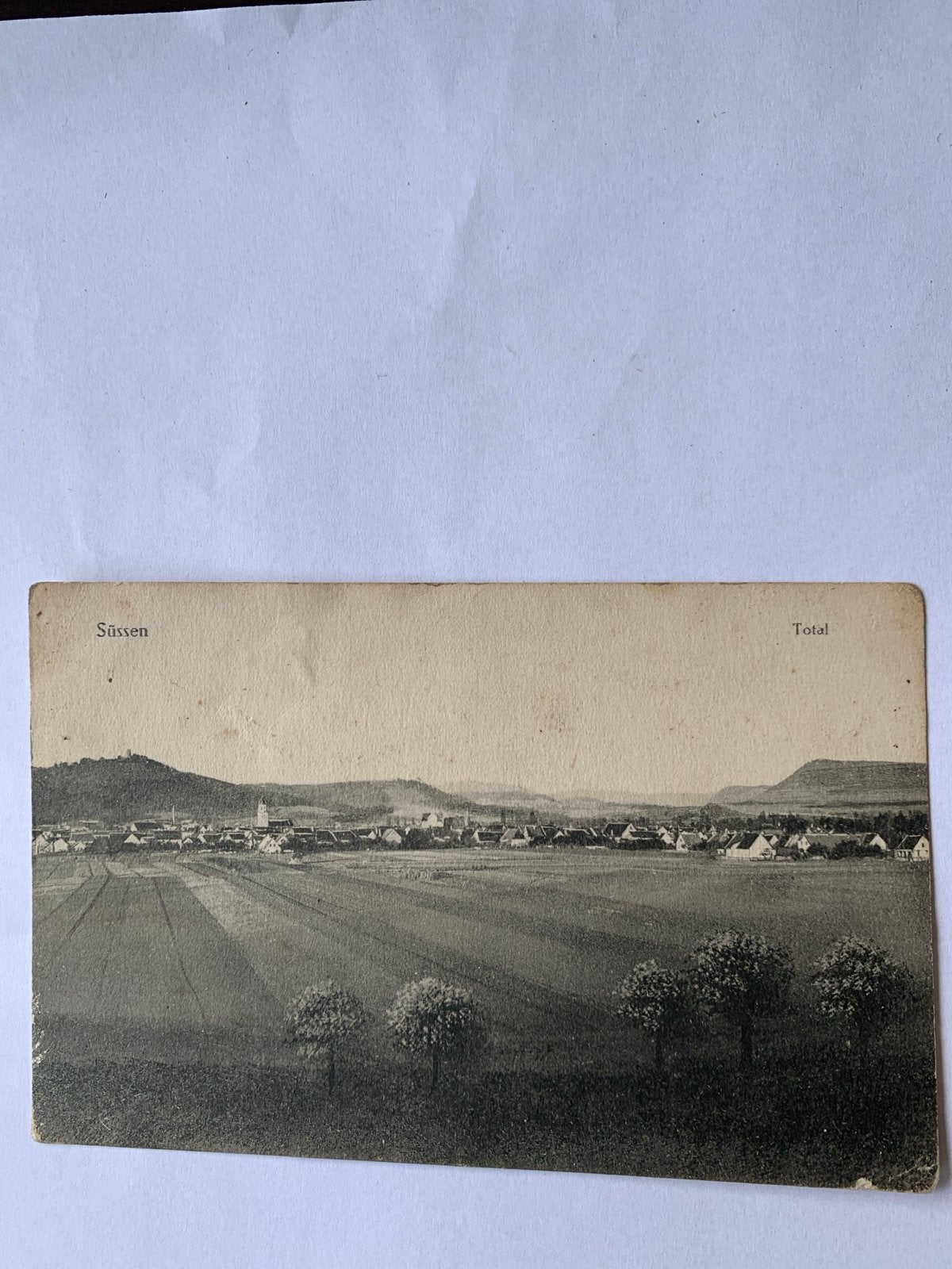 Oude Ansichtkaart Süssen, Duitsland - Totaalbeeld, Verzamelen, Ansichtkaarten | Buitenland, Ophalen of Verzenden, Voor 1920, Ongelopen