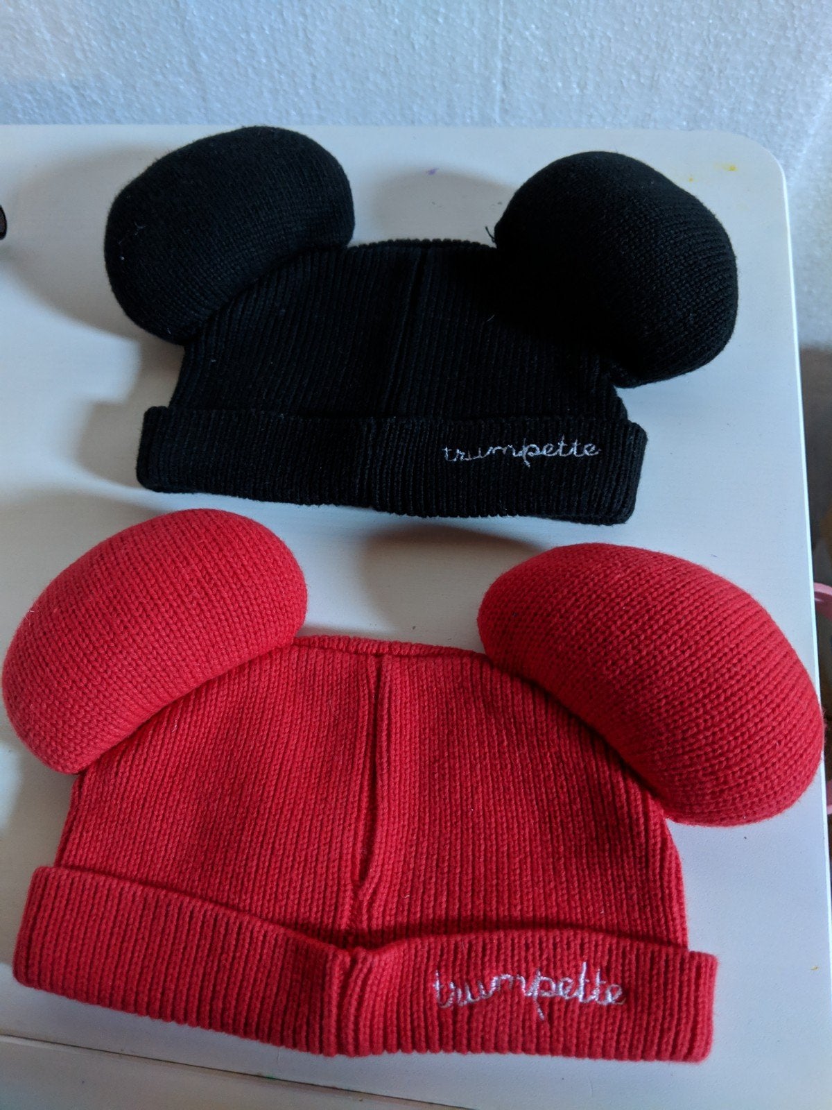 baby mutsen Mickey mouse merk Trumpette nieuw, Trumpette, Nieuw, Ophalen of Verzenden, 104 of kleiner